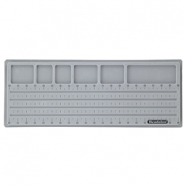 Beadalon sieraden rijgbord Grey