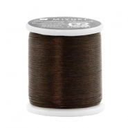 Miyuki beading draad Donker bruin