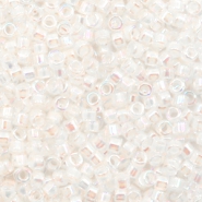 Miyuki kralen delica's 11/0 Pale peach lined AB crystal