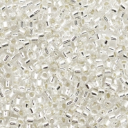 Miyuki kralen delica's 11/0 Silverlined crystal