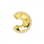 Beadalon knijpkraal verbergers 5mm Goud