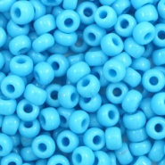Miyuki rocailles 6/0 Opaque turquoise blue 6-413