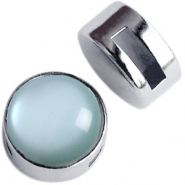 Cuoio armbanden Cuoio setting / slider voor 8 mm leer en 12 mm cabochon