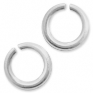 925 Zilver onderdelen buigringen 5mm Zilver