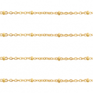 Roestvrij stalen (RVS) stainless steel onderdelen jasseron 2.0mm Goud