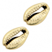 Schelp kralen specials Kauri Gold