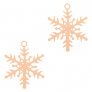 Hangers bohemian sneeuwvlokje Rosegold