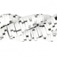 Katsuki kralen 6mm Bright white-black