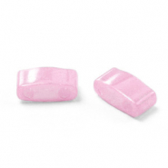 Miyuki kralen half tila 5x2.3mm Opaque luster antique rose HTL-599