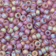 Miyuki rocailles 8/0 Transparant matte smoky amethyst 8-142FR
