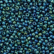 Miyuki rocailles 11/0 Metallic iris indigo blue 11-467