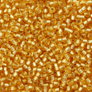 Miyuki rocailles 11/0 Silverlined dark gold 11-4