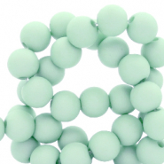 4 mm acryl kralen Soothing sea blue
