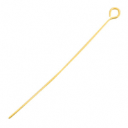 Roestvrij stalen (RVS) Stainless steel onderdelen kettelstift 50mm Goud