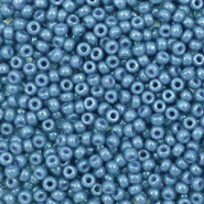 Miyuki rocailles 11/0 Duracoat opaque juniper berry blue 11-4485