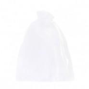 Sieraad zakje organza 13x18cm White