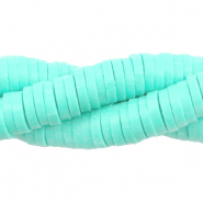 Katsuki kralen 4mm Bleached aqua blue