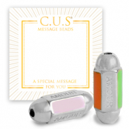 C.U.S® sieraden message beads "amour" Zilver (nikkelvrij)