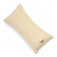 Sieraad display kussentje velvet ♥ Natural beige