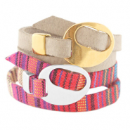 Inspiratiesets Aztec + leer met trendy slot!