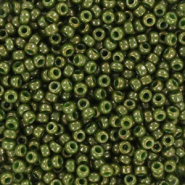 Miyuki rocailles 11/0 Opaque luster kaki green 11-2539L