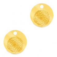 Plexx bedels 12mm Birth flower November-Chrysant Gold