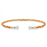 C.U.S&reg; sieraden bangle armband Yellow-red-silver