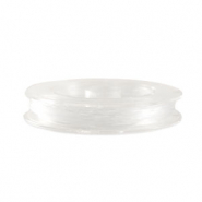 Elastiek rijgdraad 0.8mm Transparant