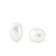 Imitatie zoetwaterparels rice White