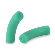 Acryl kralen tube Turquoise