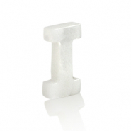 Schelp hangers specials letter I White (natuurlijke kleur)