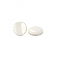Schelp kralen 6mm White (natuurlijke kleur schelp)
