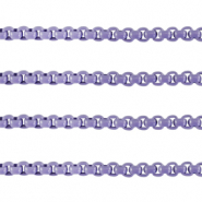 Jasseron schakel 3mm Purple