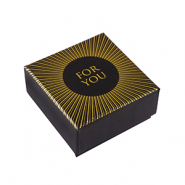 Sieraden (cadeau) doosje "for you" Black