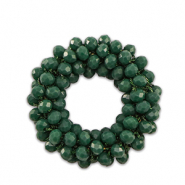 Top facet hangers 32mm Dark green