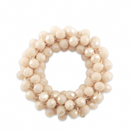Top facet hangers 32mm Nude pink