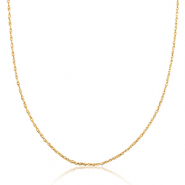 Roestvrij stalen (RVS) Stainless steel kettingen Gold