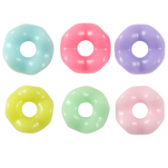 Acryl look kralen golf Multicolour pastel
