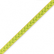 Lint met tekst leaves Light green-olive green