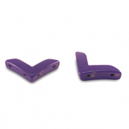 Tile beads pijl Grape purple