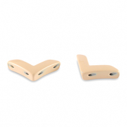 Tile beads pijl Apricot beige