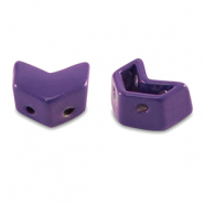 Tile beads pijl Grape purple