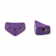 Tile beads driehoek Grape purple