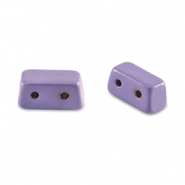 Tile beads rechthoek Paisley purple