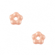 Czech kralen bloem 5mm Peach blush pink