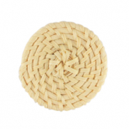 Rotan hanger 50mm Natural white