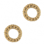 Rotan hanger 24mm Natural beige