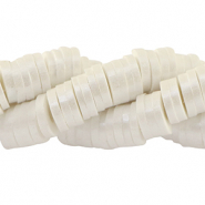 Katsuki kralen 6mm White-pearl shine coating