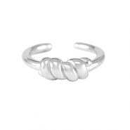 Roestvrij stalen (RVS) Stainless steel ringen Zilver