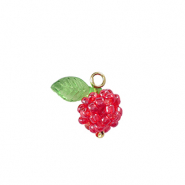 Top facet hangers bes Gold-green red